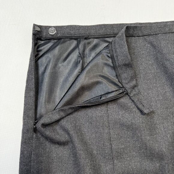 Vtg Pendleton Long Skirt Size 10 100% Virgin Wool Front Pleats Made In USA - Picture 5 of 9